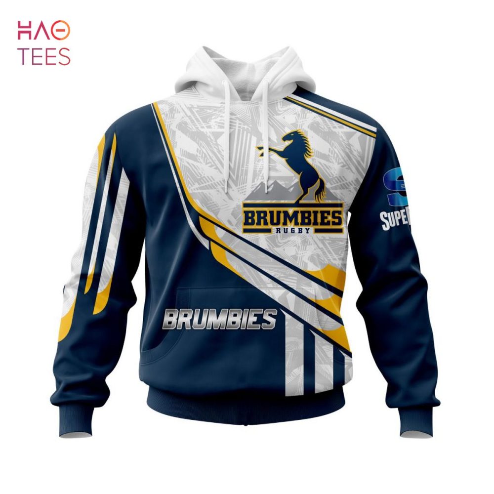 Super Rugby Act Brumbies, Specialized Jersey Concepts 3D Hoodie Limited Edition