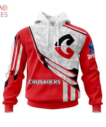 Super Rugby Bnz Crusaders, Specialized Jersey Concepts 3D Hoodie