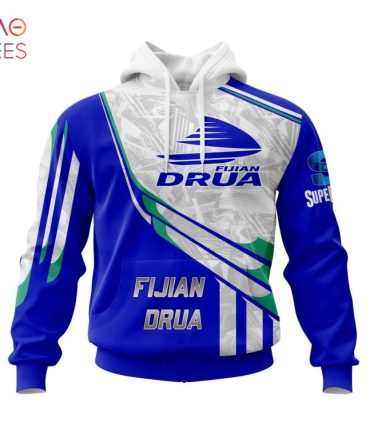 Super Rugby Fijian Drua, Specialized Jersey Concepts 3D Hoodie Limited Edition