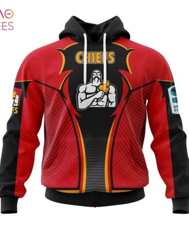 Super Rugby Gallagher Chiefs, Specialized Jersey Concepts 3D Hoodie
