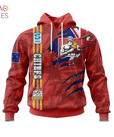 Super Rugby Gallagher Chiefs, Specialized Jersey Concepts With National Flag 3D Hoodie