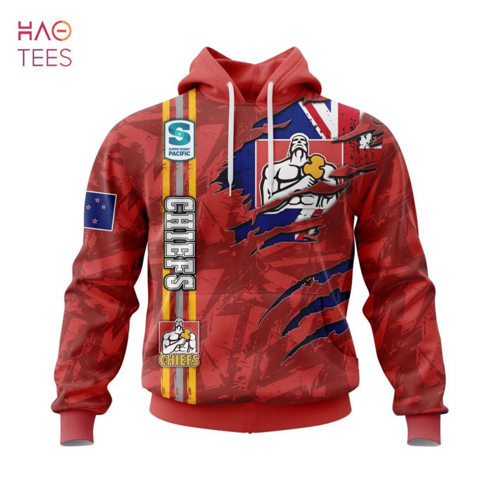 Super Rugby Gallagher Chiefs, Specialized Jersey Concepts With National Flag 3D Hoodie