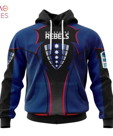 Super Rugby Melbourne Rebels, Specialized Jersey Concepts 3D Hoodie