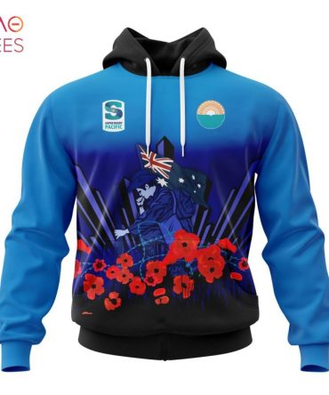Super Rugby Moana Pasifika, Specialized 2022 Anzac Jersey Concepts 3D Hoodie