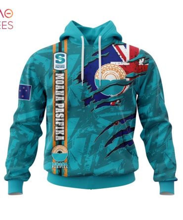 Super Rugby Moana Pasifika, Specialized Jersey Concepts With National Flag 3D Hoodie