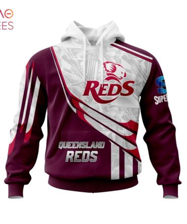 Super Rugby Queensland Reds, Specialized Jersey Concepts 3D Hoodie Limited Edition