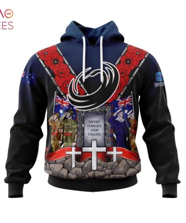 Super Rugby Western Force, Specialized Anzac Jersey Concepts 3D Hoodie