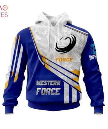 Super Rugby Western Force, Specialized Jersey Concepts 3D Hoodie Limited Edition