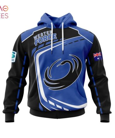 Super Rugby Western Force, Specialized Jersey Concepts 3D Hoodie - B241