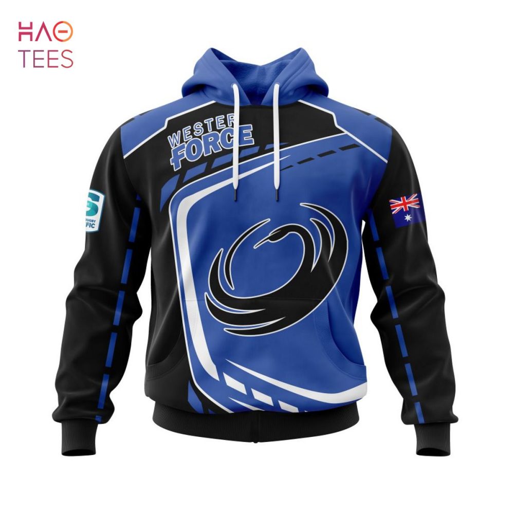 Super Rugby Western Force, Specialized Jersey Concepts 3D Hoodie - B241