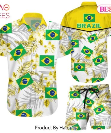 Brazil National Soccer Team World Cup Season World Cup 3D Hawaiian Shirt