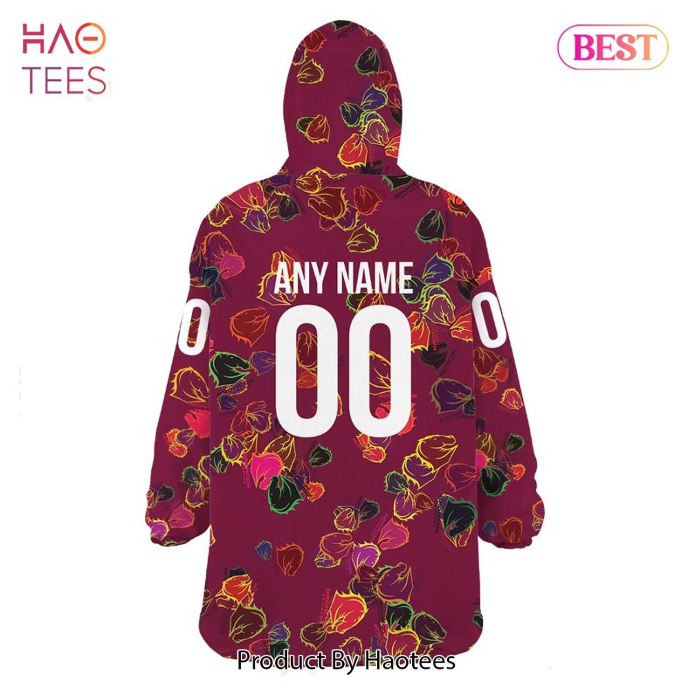 Brisbane Broncos Special Logo Design _Oodie, Flanket, Blanket Hoodie, Snuggie - Image 5