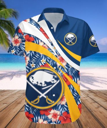 Buffalo Sabres Hawaii Shirt Hibiscus Sport Style Nhl