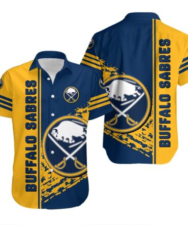 Buffalo Sabres Hawaiian Shirt Quarter Style Nhl
