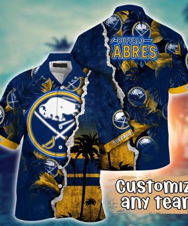 Buffalo Sabres Nhl Hawaiian Shirt Custom Vacation Aloha Shirt