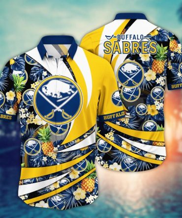 Buffalo Sabres Nhl Hawaiian Shirt Hot Sands Aloha Shirt
