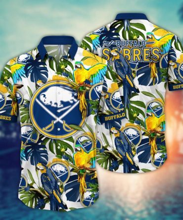 Buffalo Sabres Nhl Hawaiian Shirt Long Daystime Aloha Shirt