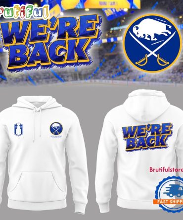 Buffalo Sabres We’Re Back Playoff 2026 Limited Edition Hoodie