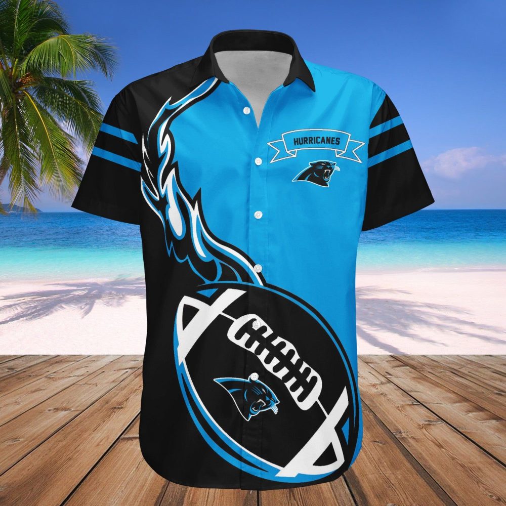 Carolina Hurricanes Hawaii Shirt Flame Ball Nhl