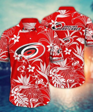 Carolina Hurricanes Nhl Hawaiian Shirt Coconut Water Exhibition Match Shirts