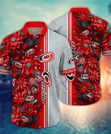 Carolina Hurricanes Nhl Hawaiian Shirt Custom Summer Fruits Aloha Shirt