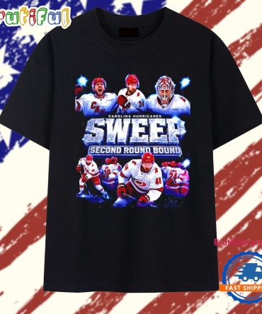 Carolina Hurricanes Sweep Second Round Stanley Cup 2026 T Shirt