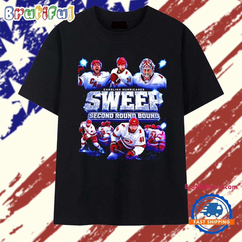 Carolina Hurricanes Sweep Second Round Stanley Cup 2026 T Shirt