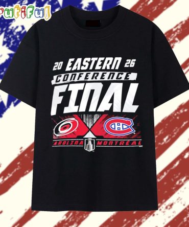Carolina Hurricanes Vs Montreal Canadiens Eastern Conference Final 2026 T Shirt