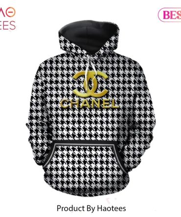 Chanel Black White Unisex Hoodie For Men Women Luxury Brand Clothing Clothes Outfit