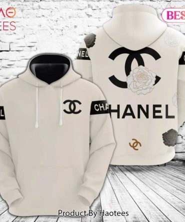 Chanel White Unisex Hoodie For Men Women Luxury Brand Clothing Clothes Outfit