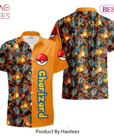Charizard Hawaiian Shirts Custom Anime Merch Clothes For Men Women Hot Trend 2023