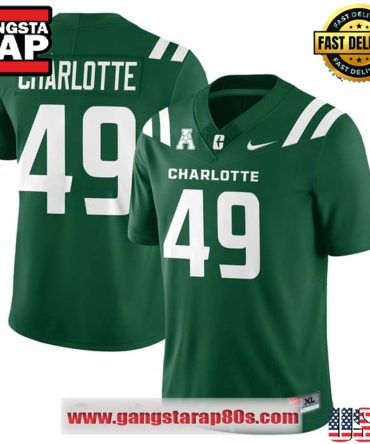 Charlotte 49Ers Limited Edition New 2025 Custom Football Jersey