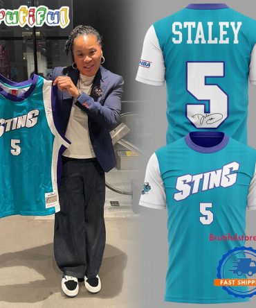 Charlotte Sting X Dawn Staley Throwback 2001 T Shirt
