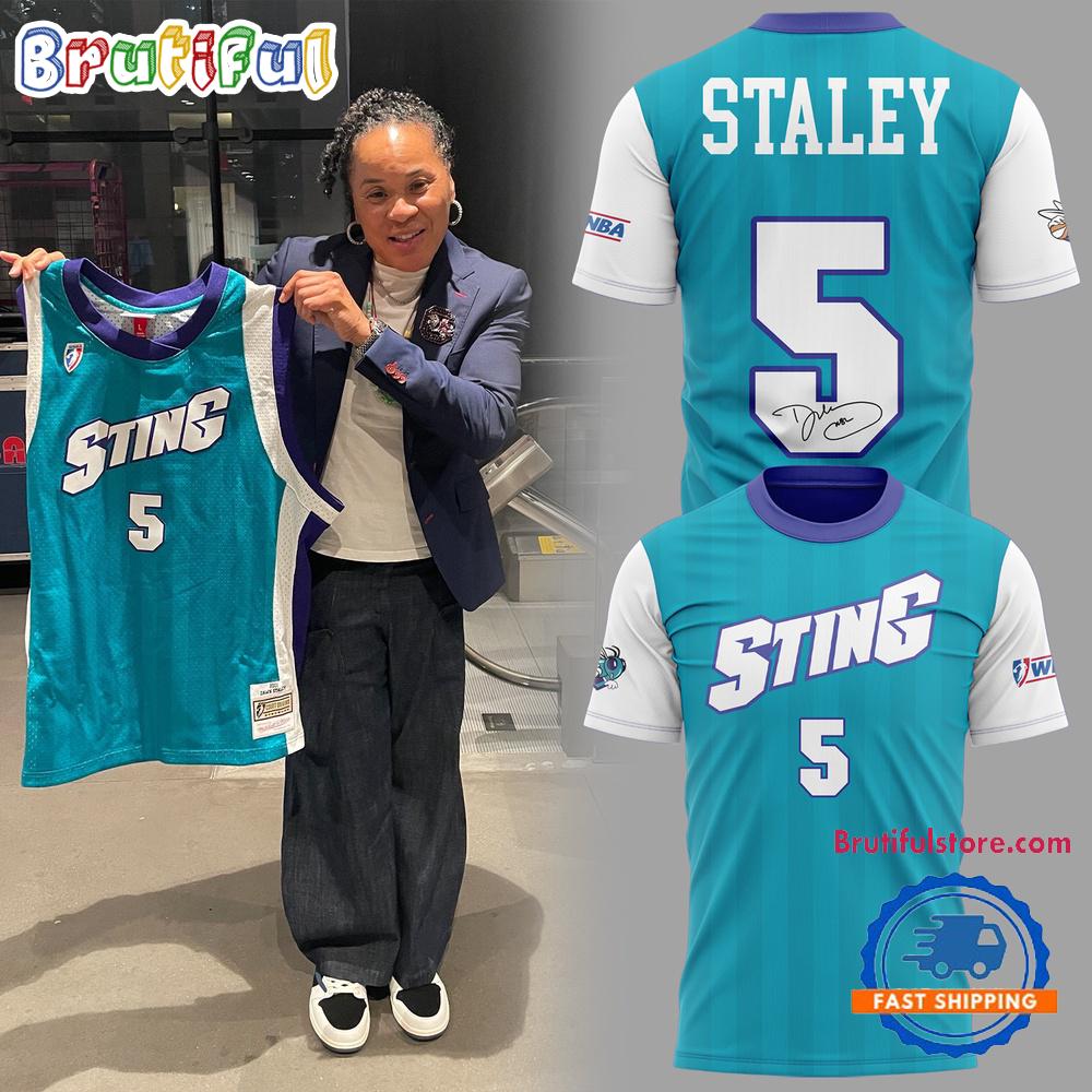 Charlotte Sting X Dawn Staley Throwback 2001 T Shirt