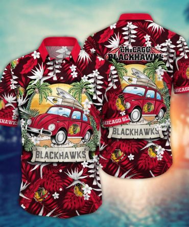 Chicago Blackhawks Nhl Hawaiian Shirt Mosquito Bitestime Aloha Shirt