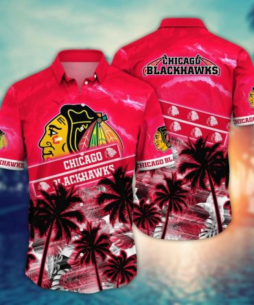 Chicago Blackhawks Nhl Hawaiian Shirt Sea Breezetime Aloha Shirt