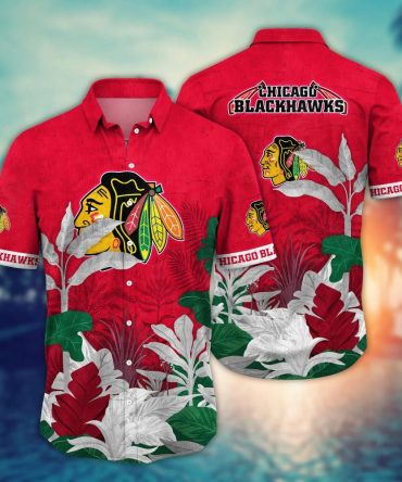 Chicago Blackhawks Nhl Hawaiian Shirt Shorts Aloha Shirt