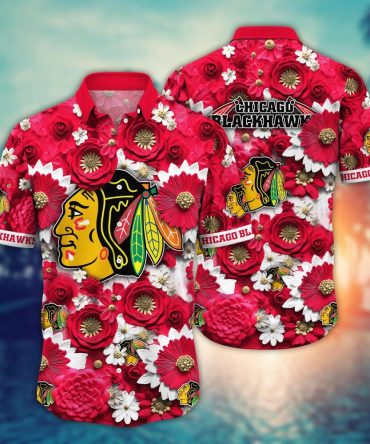 Chicago Blackhawks Nhl Hawaiian Shirt Trending For This Summer Customize Shirt Any Team