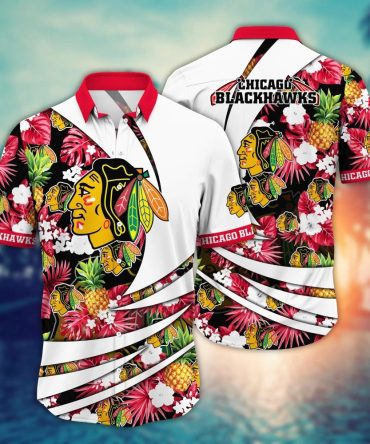 Chicago Blackhawks Nhl Hawaiian Shirt Tropical Aloha Shirt