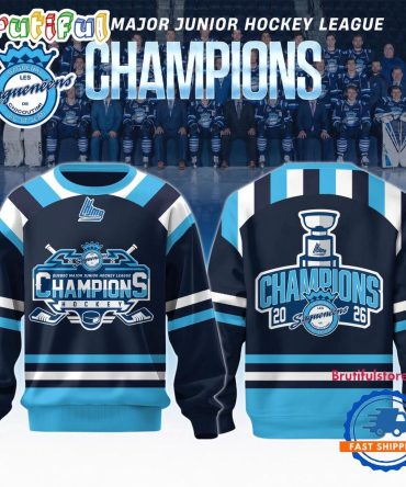 Chicoutimi Sagueneens 2026 Qmjhl Champions Limited Edition Sweatshirt