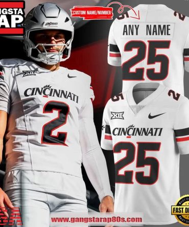 Cincinnati Bearcats 2025 Uniform Custom Football Jersey