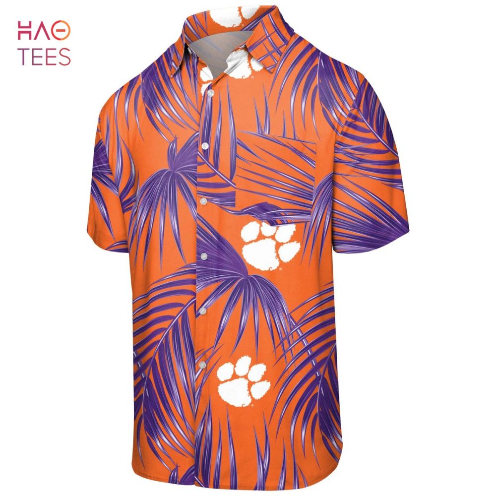 Clemson Tigers Ncaa Mens Hawaiian 3D Shirt
