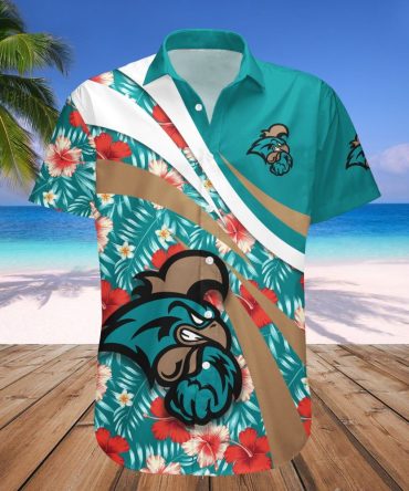 Coastal Carolina Chanticleers Hawaii Shirt Hibiscus Sport Style – Ncaa
