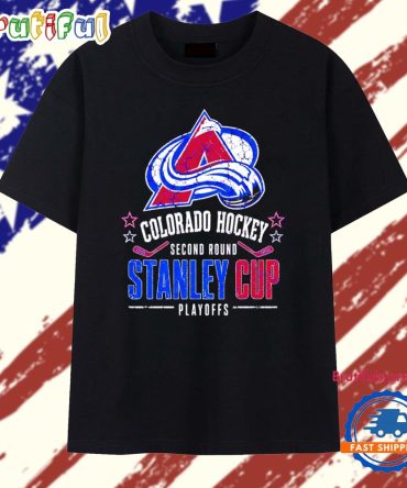 Colorado Avalanche Second Round Stanley Cup 2026 T Shirt