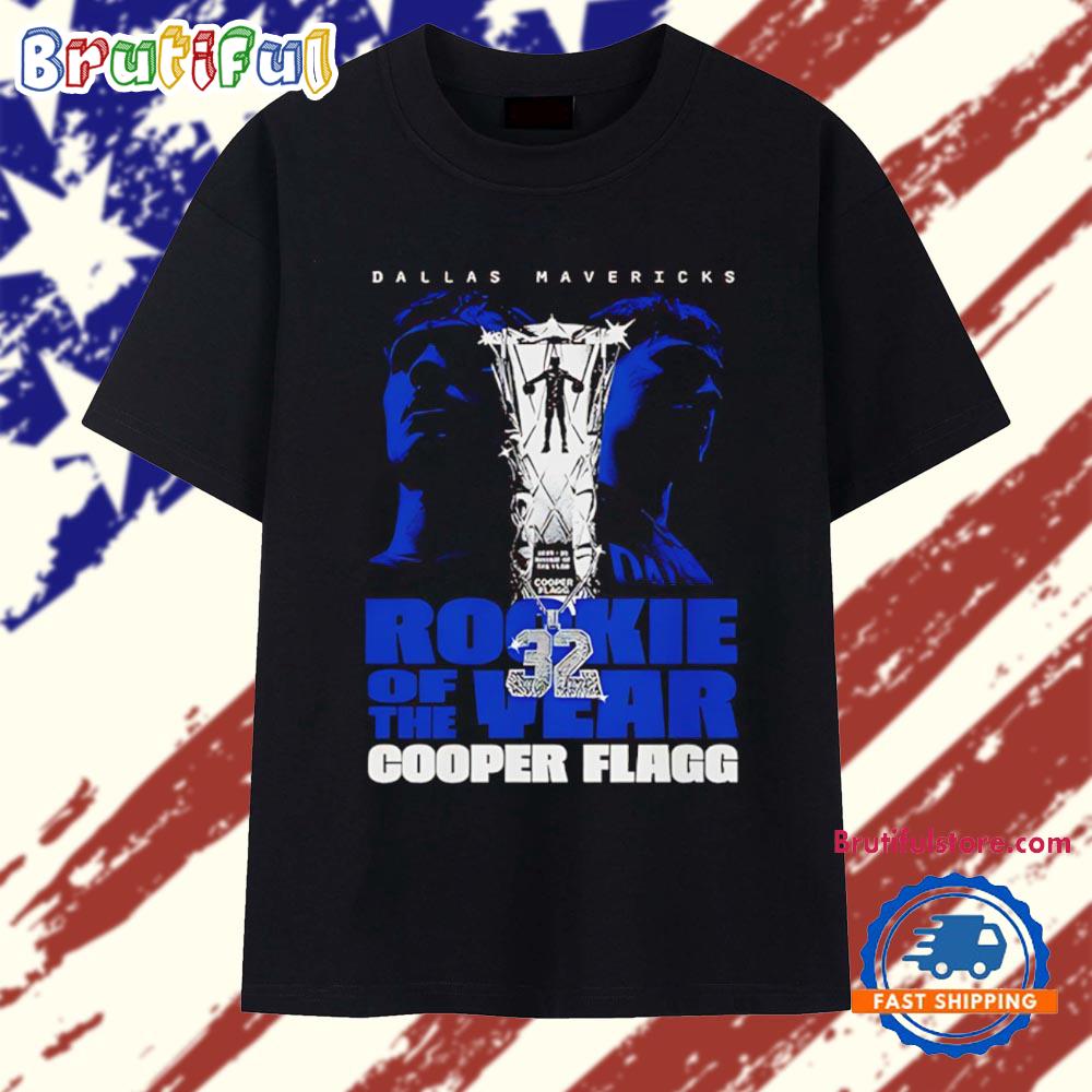 Cooper Flagg Dallas Mavericks 2026 Roty Accolades Vintage T Shirt