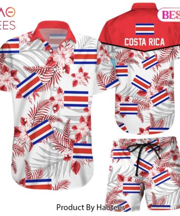 Costa Rica National Soccer Team World Cup Season World Cup 3D Hawaiian Shirt