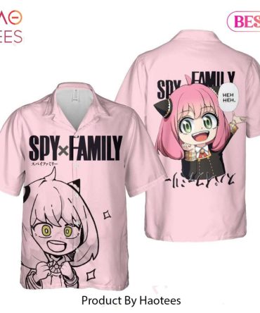 Cute Chibi Anya Forger Hawaiian Shirt Spy X Family Anime Shirt For Men Women