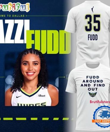 Dallas Wings Azzi Fudd Fudd Around And Find Out T Shirt
