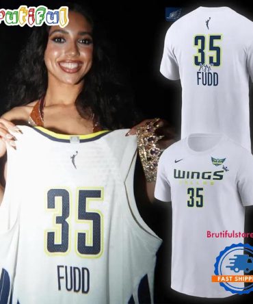 Dallas Wings Signed Azzi Fudd 2026 T Shirt