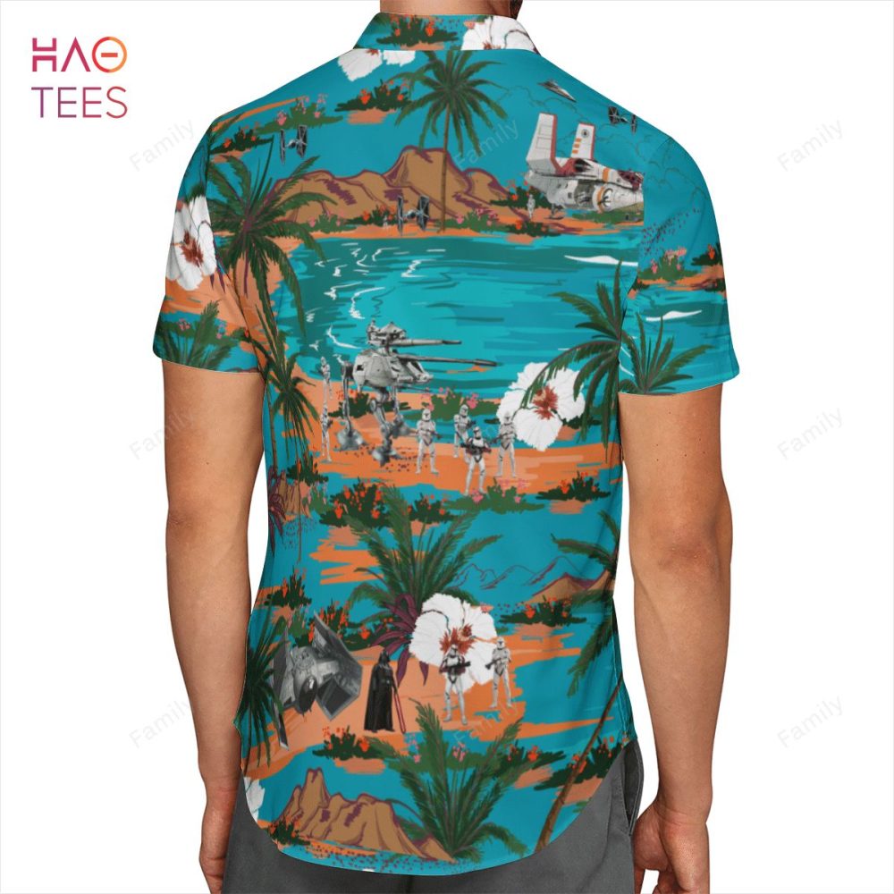 Dark Vader & Clone Star Wars Aop Hawaiian Shirt - Image 2